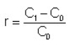 <strong>The rate of return can be shown as:</strong> A) B) C) D)
