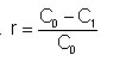 <strong>The rate of return can be shown as:</strong> A) B) C) D)