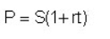<strong>The amount that corresponds to today's value of a promised future sum can be shown as:</strong> A) B) C) D)