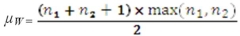 <strong>For the Wilcoxon rank-sum test with the sample sizes being at least 10,the test statistic can be assumed to follow a normal distribution with mean:</strong> A) B) C) D)