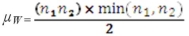<strong>For the Wilcoxon rank-sum test with the sample sizes being at least 10,the test statistic can be assumed to follow a normal distribution with mean:</strong> A) B) C) D)