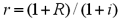 <strong>Which of the following correctly identifies the Fisher equation?</strong> A) B) C) D)