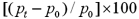 <strong>If p<sub>t</sub> is the price of good X in period t,and p<sub>0</sub> is the base period price,which of the following is the equation for a simple price index for good X?</strong> A) . B) . C) . D)