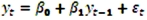 Exhibit 18.7.The following table shows the annual revenues (in millions of dollars)of a pharmaceutical company over the period 1990-2011. The autoregressive models of order 1 and 2, and ,were applied on the time series to make revenue forecasts.The relevant parts of Excel regression outputs are given below. Model AR(1): Model AR(2): Refer to Exhibit 18.7.(Use Regression in Data Analysis of Excel. )Compare the autoregressive models, and ,through the use of MSE and MAD.Hint.You may compute the errors by clicking Residuals;to analyze instead of ,it suffices to click Constant is Zero.