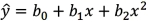 <strong>For the quadratic equation ,which of the following expressions must be zero in order to minimize or maximize the predicted y?</strong> A)b<sub>1</sub> + 2b<sub>2</sub>x B)2b<sub>1</sub> + b<sub>2</sub>x C) D)