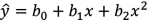 <strong>For the quadratic regression equation ,the predicted y achieves its optimum (maximum or minimum)when x is:</strong> A) B) C) D)