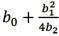 <strong>For the quadratic regression equation ,the optimum (maximum or minimum)value of is:</strong> A) B) C) D)