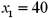 with .Also, evaluated at and is 2.8. a.Construct a 95% confidence interval for if x<sub>1</sub> equals 40 and x<sub>2</sub> equals 30. b.Construct a 95% prediction interval for y if x<sub>1</sub> equals 40 and x<sub>2</sub> equals 30. c.Which interval is narrower? Explain.