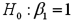 <strong>Consider the following simple linear regression model: .When determining whether there is a one-to-one relationship between x and y,the null hypothesis takes the form</strong> A) B) C) D)
