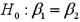 <strong>When estimating ,you wish to test versus .The value of the test statistic is and its associated p-value is 0.0092.At the 1% significance level,the conclusion is to:</strong> A)Reject the null hypothesis and conclude that the influence of x<sub>1</sub> and x<sub>2</sub> on y is the same. B)Reject the null hypothesis and conclude that the influence of x<sub>1</sub> and x<sub>2</sub> on y is not the same. C)Do not reject the null hypothesis and conclude that the influence of x<sub>1</sub> and x<sub>2</sub> on y is the same. D)Do not reject the null hypothesis and conclude that the influence of x<sub>1</sub> and x<sub>2</sub> on y is not the same.