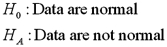 <strong>For the goodness-of-fit test for normality,the null and alternative hypotheses are:</strong> A)   B)   C)   D)   <div style=padding-top: 35px> 