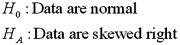 <strong>For the goodness-of-fit test for normality,the null and alternative hypotheses are:</strong> A)   B)   C)   D)   <div style=padding-top: 35px> 