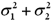 The parameter of interest for inferences regarding the ratio of two population variances is their sum .