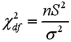 <strong>If s<sup>2</sup> is computed from a random sample of n observations drawn from an underlying normal population with a finite variance,then the variable is defined as ____.</strong> A) B) C) D)