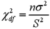 <strong>If s<sup>2</sup> is computed from a random sample of n observations drawn from an underlying normal population with a finite variance,then the variable is defined as ____.</strong> A) B) C) D)