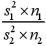 <strong>If independent samples of size n<sub>1</sub> and n<sub>2</sub> are drawn from normal populations with equal variances,then the value of the F<sub>(</sub><sub>df</sub><sub>1,</sub><sub>df</sub><sub>2)</sub> statistic is calculated as ____.</strong> A) B) C) D)