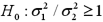 Use the p-value approach to conduct the following left-tailed hypothesis test at the 10% significance level.Assume that the two populations are normally distributed.     Sample 1:   = 15.7,   = 0.77,and n<sub>1</sub> = 11 Sample 2:   = 19.2,   = 0.82,and n<sub>2</sub> = 13 [Hint: You may want to first convert the above left-tailed test into a right-tailed test by switching the two variances.] 