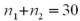 <strong>If the underlying populations cannot be assumed to be normal,then by the central limit theorem,the sampling distribution of is approximately normal only if both sample sizes are sufficiently large-that is,when ____________.</strong> A) B) C) D)