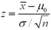 <strong>When conducting a hypothesis test concerning the population proportion,the value of the test statistic is calculated as ____________.</strong> A) B) C) D)