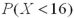 <strong>It is known that the length of a certain product X is normally distributed with μ = 20 inches.How is the probability related to ?</strong> A) is greater than . B) is smaller than . C) is the same as . D)No comparison can be made with the given information.
