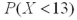 Given normally distributed random variable X with a mean of 10 and a variance of 4,find the following probabilities. A) b. c. d.