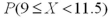 Given normally distributed random variable X with a mean of 12 and a standard deviation of 3.4,find the following probabilities. A)   b.   c.   d.   