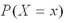 <strong>What is a characteristic of the mass function of a discrete random variable X?</strong> A)The sum of probabilities over all possible values x is 1. B)For every possible value x,the probability is between 0 and 1. C)Describes all possible values x with the associated probabilities . D)All of the above.
