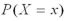 <strong>What is a characteristic of the mass function of a discrete random variable X?</strong> A)The sum of probabilities over all possible values x is 1. B)For every possible value x,the probability is between 0 and 1. C)Describes all possible values x with the associated probabilities . D)All of the above.