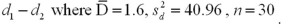 Find a 98 percent confidence interval for the paired difference.