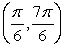 <strong>Identify all points at which the curve has a horizontal tangent. </strong> A) B) C) (1, 1), (1,-1) D) no points of intersection