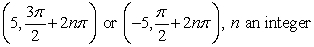 <strong>Find all polar coordinate representations of the given rectangular point. </strong> A) B) C) D)