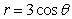 <strong>Sketch the graph of the polar equation. (Find a corresponding x-y equation if it helps.) </strong> A) B) C) D)