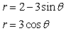 Find all points at which the two curves intersect. Round to the nearest ten-thousandth.