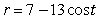 Find all points at which the two curves intersect.   and  