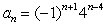 <strong>Write a formula that produces the given terms of the sequence. , , , </strong> A) B) C) D)