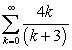 <strong>Determine if converges or diverges. If convergent, find the sum of the series.</strong> A) converges with sum = B) converges with sum = C) converges with sum = D) diverges