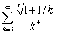 Determine convergence or divergence of the series.