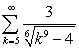 Determine convergence or divergence of the series.