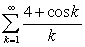 Determine the convergence or divergence of . Show all your work.