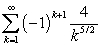 <strong>Determine how many terms are needed to estimate to within 0.001.</strong> A) k = 4000 B) k = 28 C) k = 63 D) k = 5