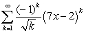 <strong>Determine the radius and interval of convergence. </strong> A) B) C) D)