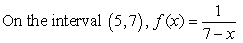 <strong>Find the interval of convergence and function f(x) to which converges.</strong> A) B) C) D)