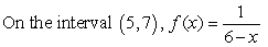 <strong>Find the interval of convergence and function f(x) to which converges.</strong> A) B) C) D)