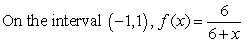 <strong>Find the interval of convergence and function f(x) to which converges.</strong> A) B) C) D)