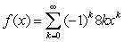 <strong>Find a power series representation and radius of convergence for by integrating or differentiating a series.</strong> A) ; B) ; C) ; D) ;