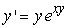 <strong>Is the following differential equation separable or not? </strong> A) separable B) not separable