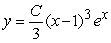 <strong>Find the solution to the following separable differential equation. </strong> A) B) C) D)