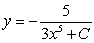 <strong>The differential equation is separable. Find the general solution in an explicit form. </strong> A) B) C) D)