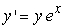 <strong>Find the solution to the following separable differential equation. </strong> A) B) C) D)