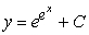 <strong>Find the solution to the following separable differential equation. </strong> A) B) C) D)